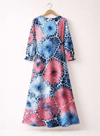 "Samawati" Long Sleeve Maxi Dress