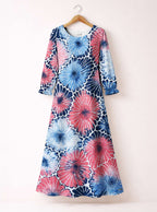 "Samawati" Long Sleeve Maxi Dress