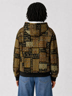 "Sankofa" Hoodie — back view on model