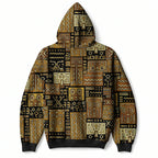 "Sankofa" Hoodie — back flat