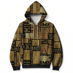 "Sankofa" Hoodie — front flat
