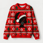 "Santa Hat" Christmas Sweatshirt — front view