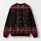 "Santa's Tab" Christmas Sweatshirt — back view