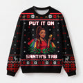 "Santa's Tab" Christmas Sweatshirt