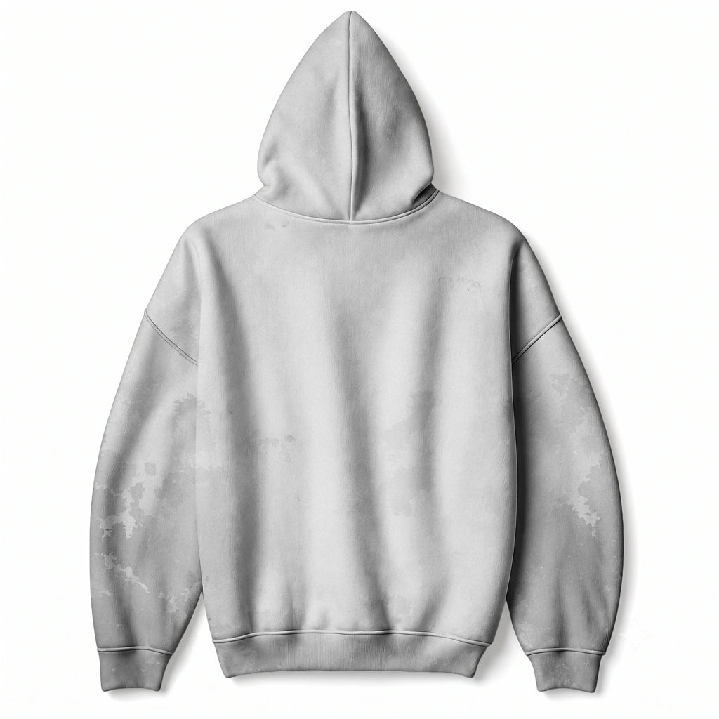 "Seasoned" Hoodie — back flat