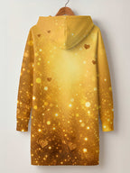 "September Best Life" Hoodie Dress