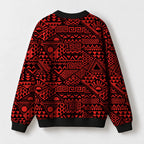 "Shaka Burgundy" Sweatshirt — back view