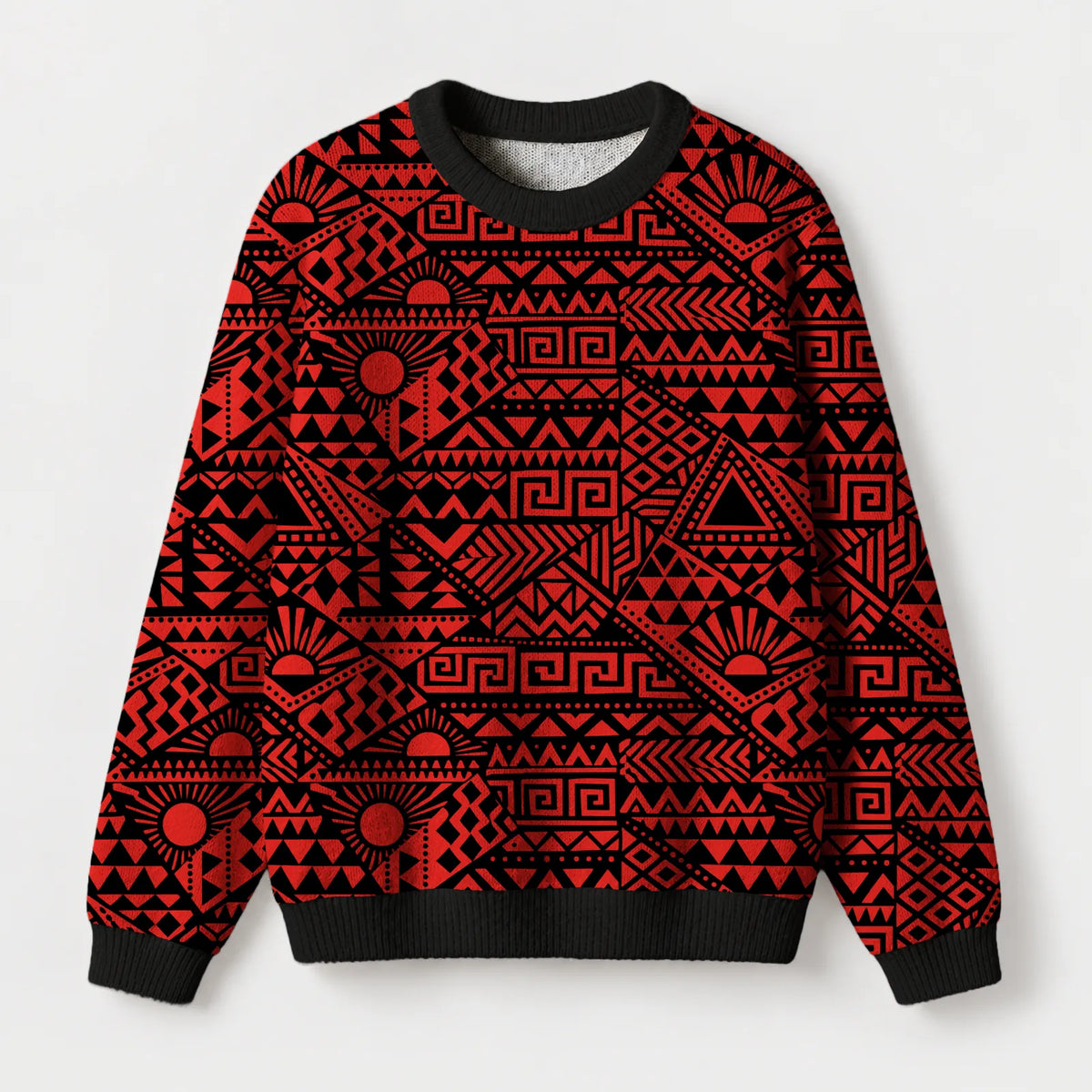 "Shaka Burgundy" Sweatshirt — front view