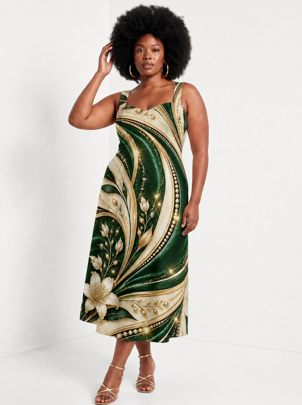 "Shanga" Corset Dress — styled on model