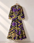 "Sheba" Long Puff Sleeve Dress Promo