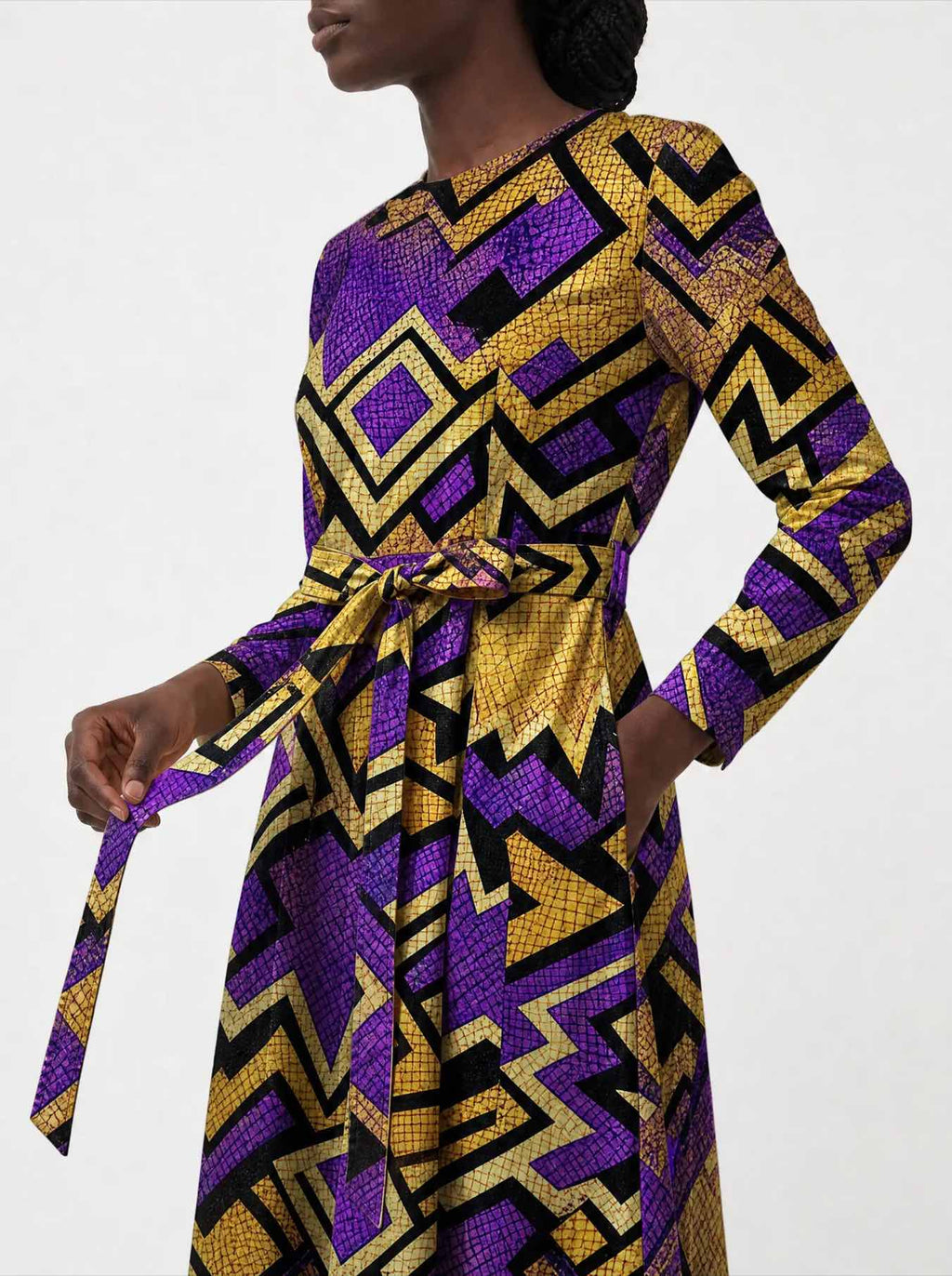 "Sheba" Viscose Midi Dress Promo