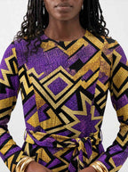 "Sheba" Viscose Midi Dress Promo