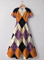 "Sherehe" Halloween Sweetheart Midi Dress