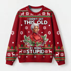 "Side Eye" Christmas Sweatshirt — front view