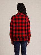 "Sikukuu" Christmas Sweatshirt — back view on model
