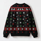 "Silver Fox" Christmas Sweatshirt — back view