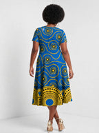 "Sitara" Sweetheart Midi Dress