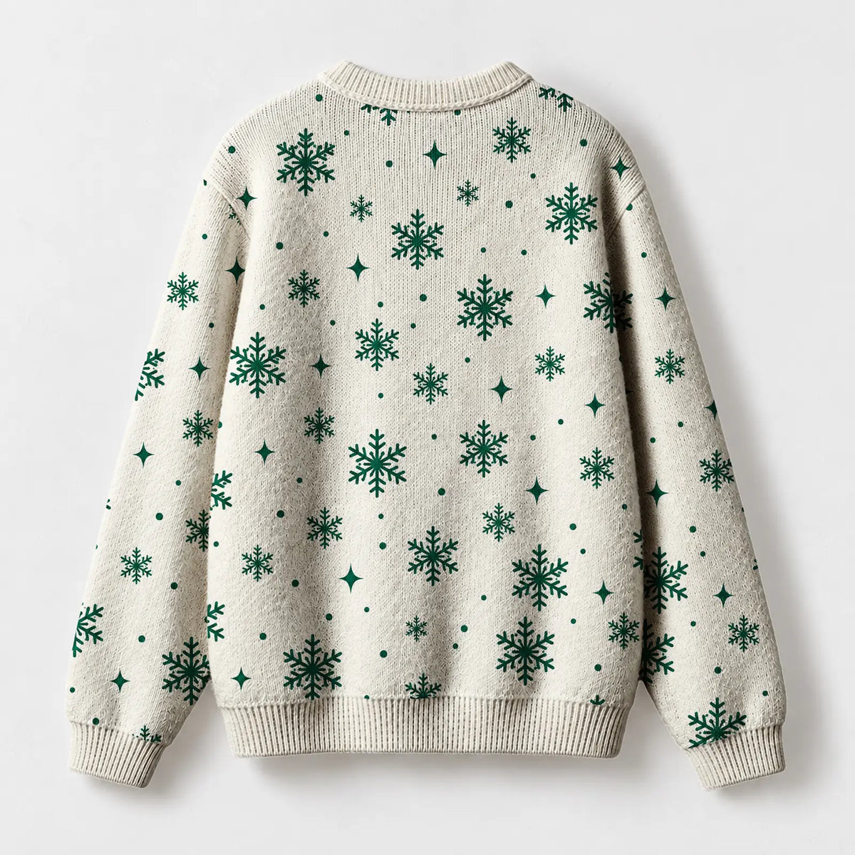 "Snow Day" Christmas Sweatshirt — back view