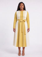 "Sphinx" Long Sleeve Midaxi Dress