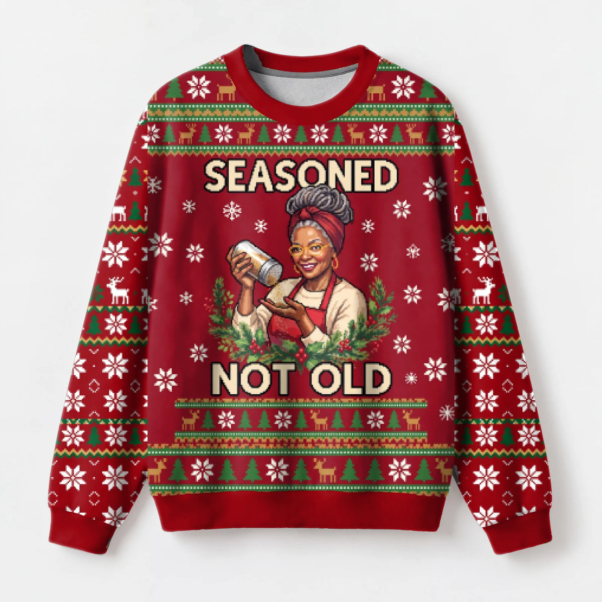 "Spice Queen" Christmas Sweatshirt — front view