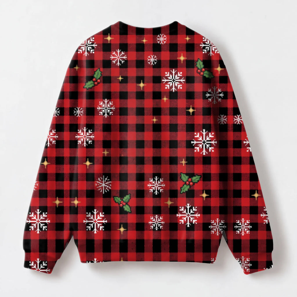 "Sweet Grandma" Christmas Sweatshirt — back view