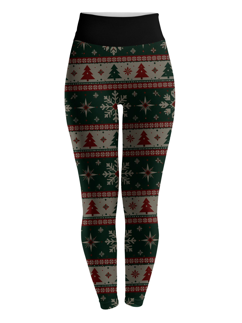 "Sweta" Christmas Leggings — flat