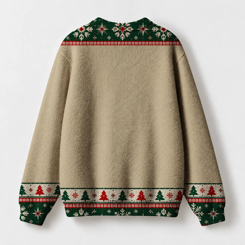 "Sweta" Christmas Sweatshirt — back view
