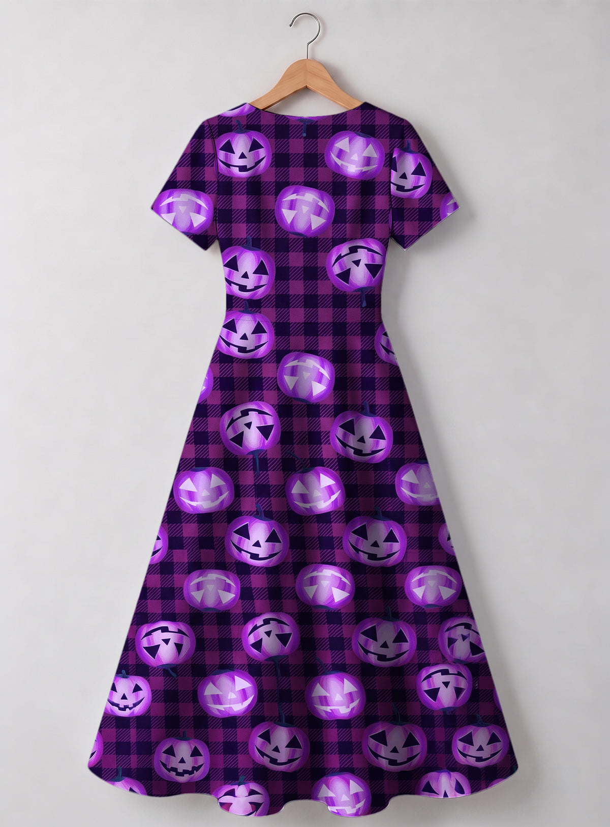 "Tabasamu" Halloween Sweetheart Midi Dress