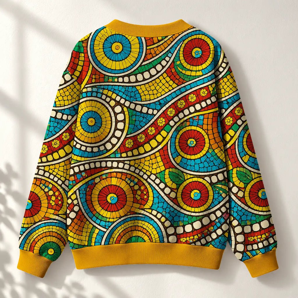 "Taji" Cardigan — back view