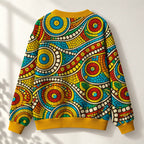 "Taji" Cardigan — back view