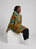 "Taji" Blanket Hoodie — front