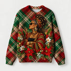 "Tamasha" Christmas Sweatshirt — front view