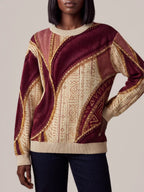 "Tapa" Sweatshirt — styled view on model