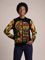"Tatu" Sweatshirt — styled view on model
