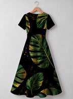 "Tatu" Sweetheart Midi Dress — front flat