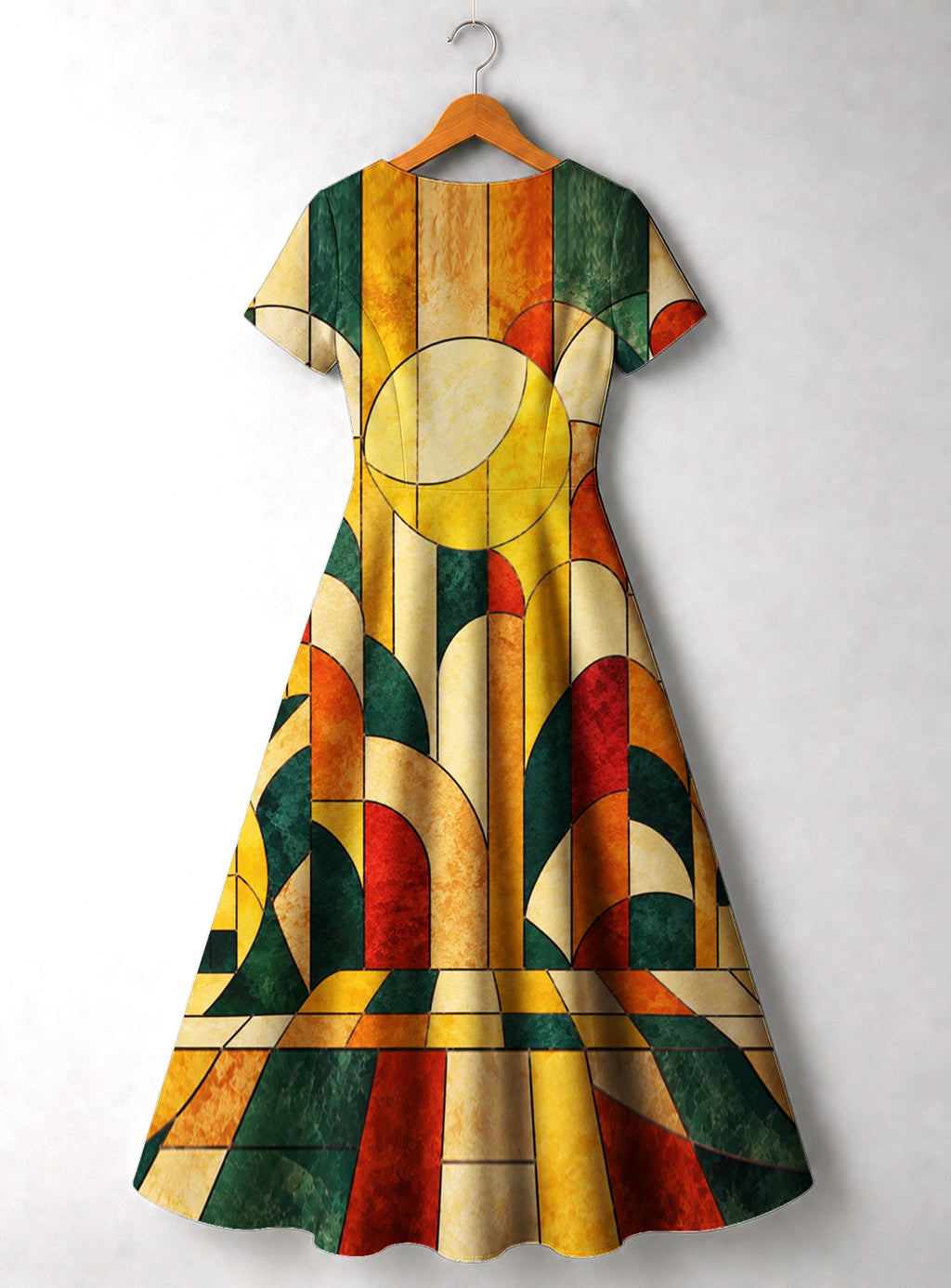 "Tatu" V Neck Midi Dress Promo