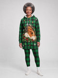"Theluji" Christmas Hoodie Dress