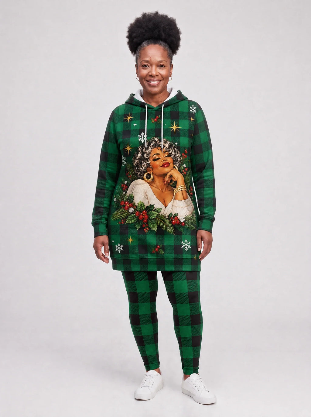 "Theluji" Hoodie Dress & Leggings Deal