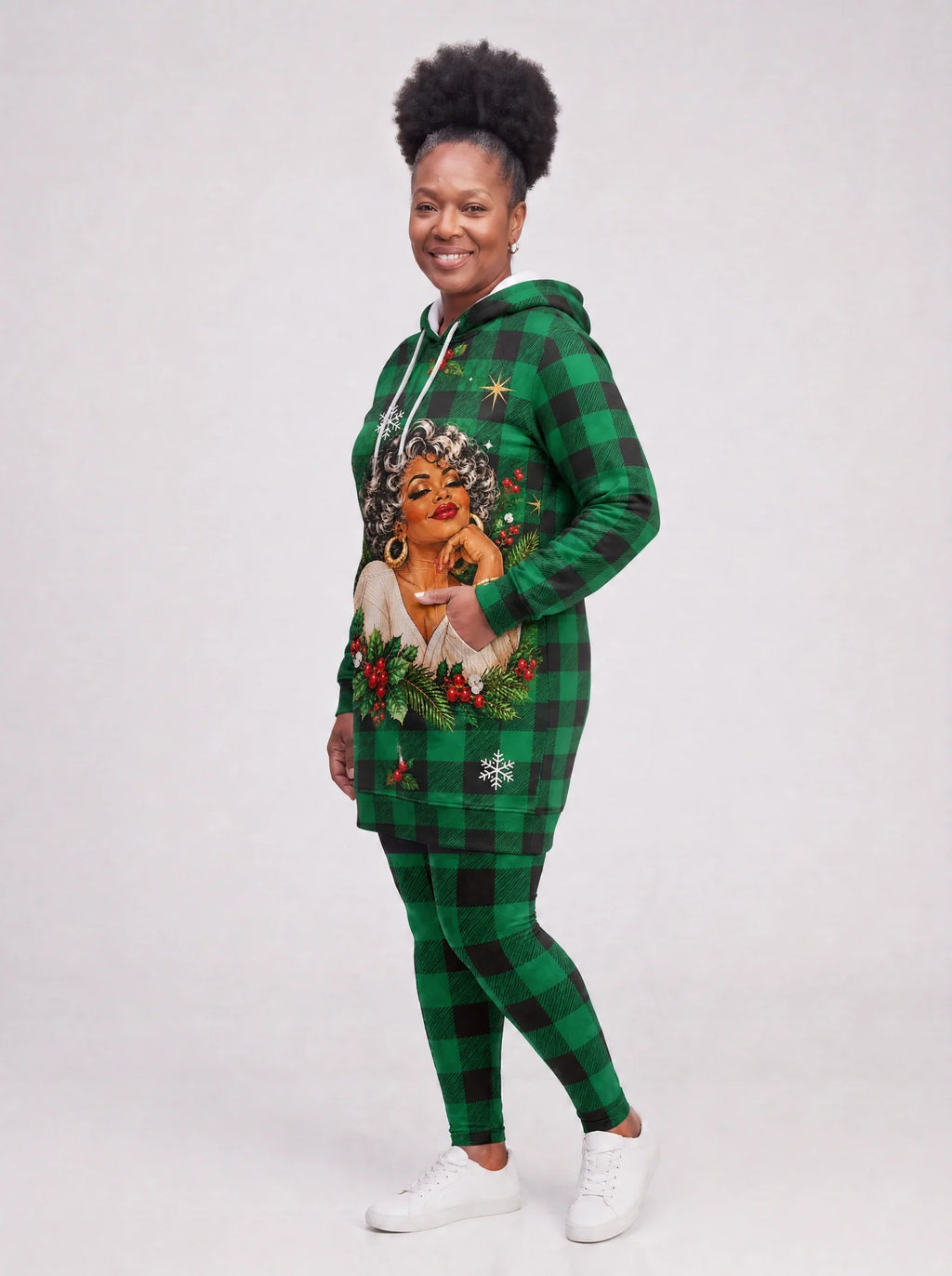 "Theluji" Hoodie Dress & Leggings Deal