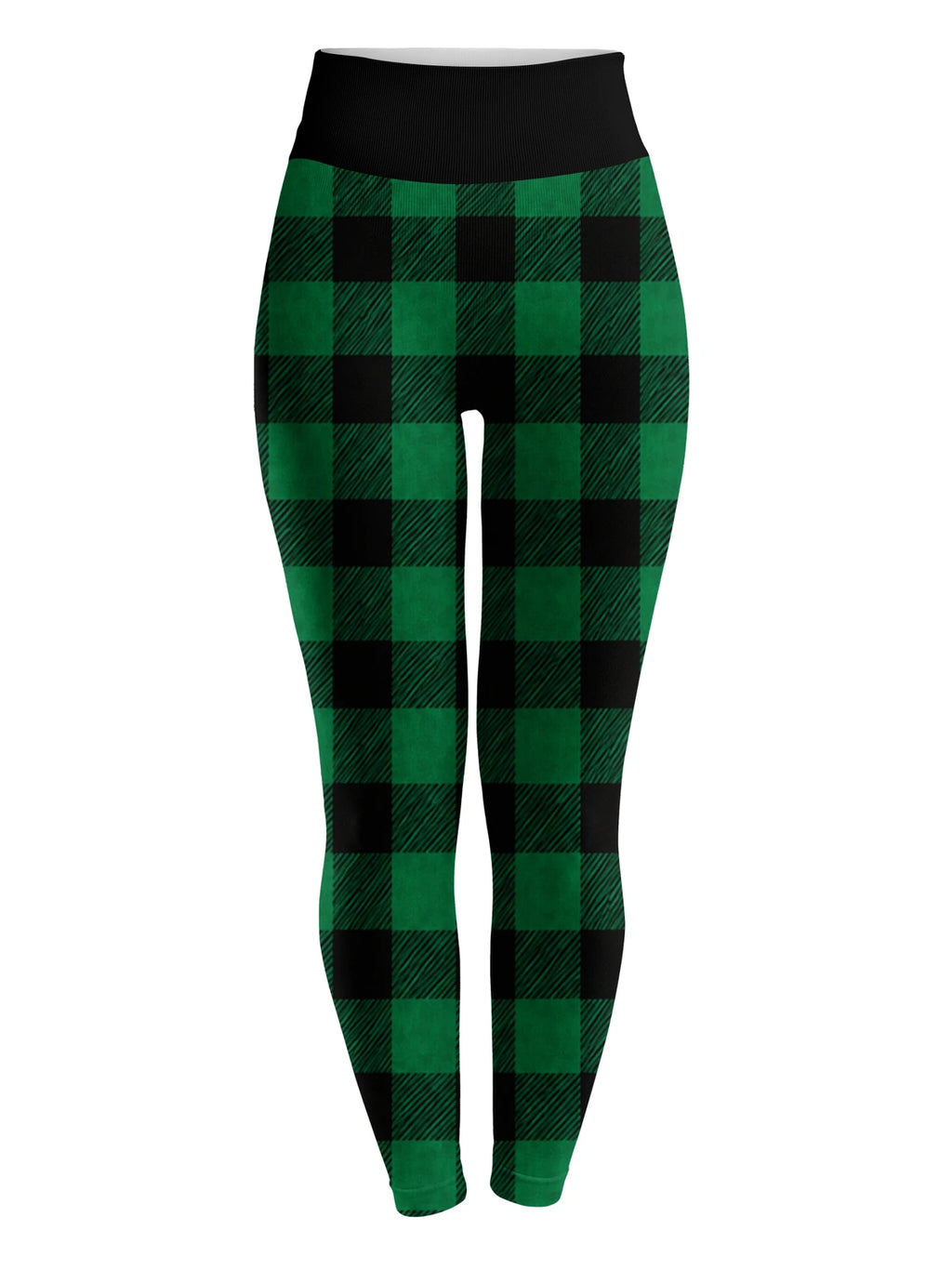"Theluji" Christmas Leggings — flat