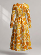 "Twiga" Viscose Midi Dress Promo