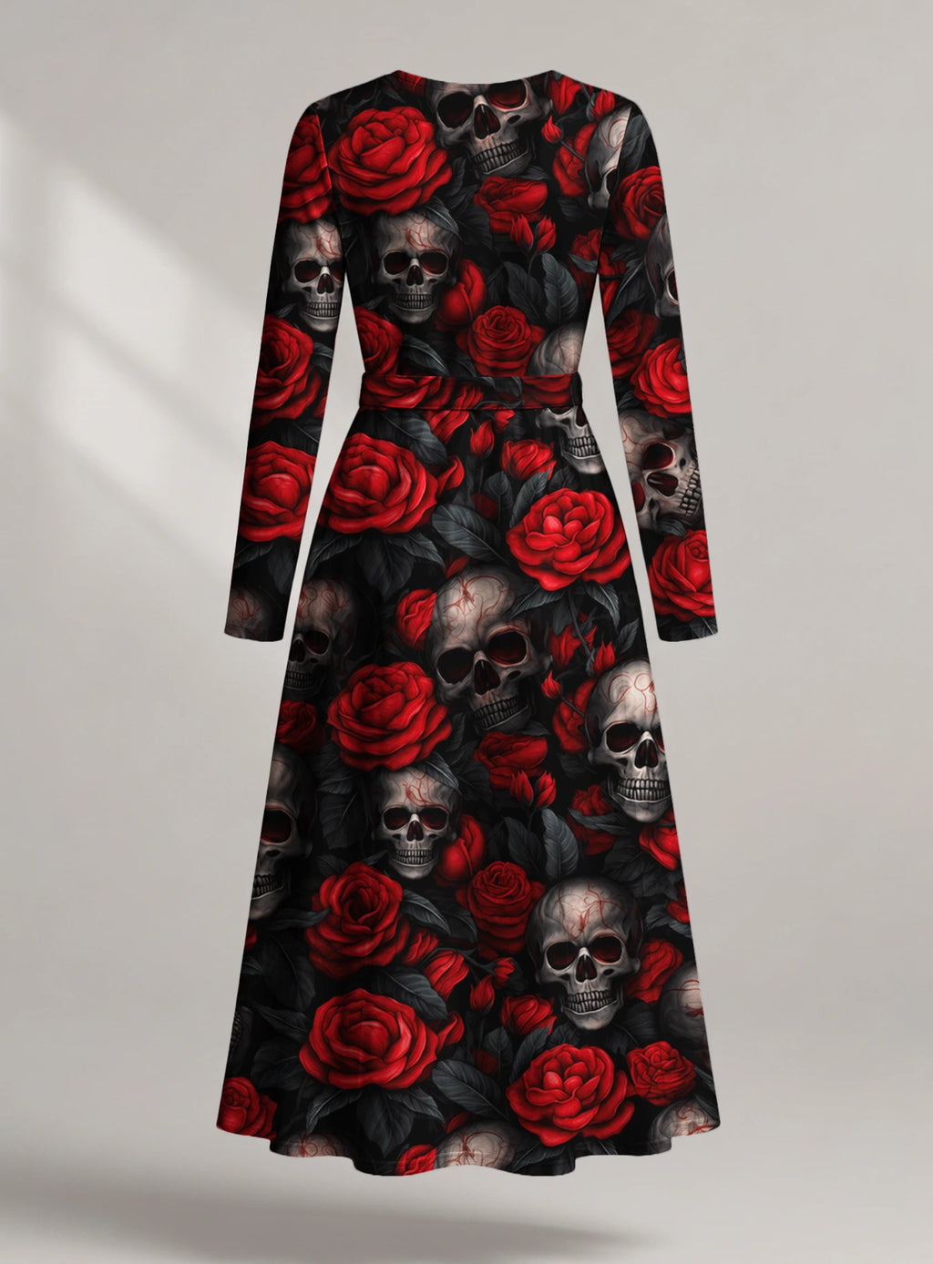 "Uchawi" Long Sleeve Midaxi Dress