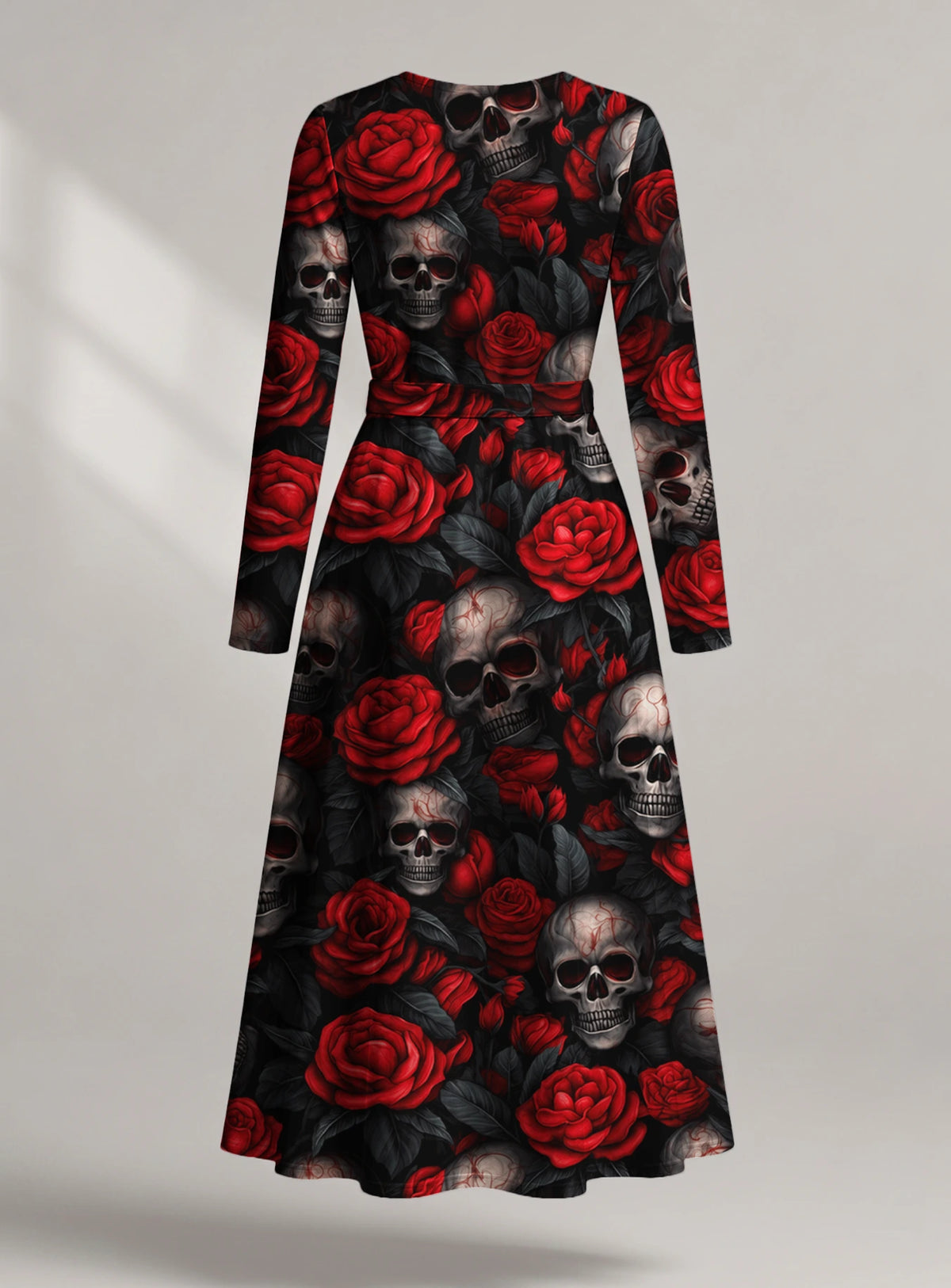 "Uchawi" Long Sleeve Midaxi Dress