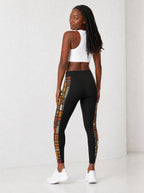 "Ufundi" Leggings — back view on model