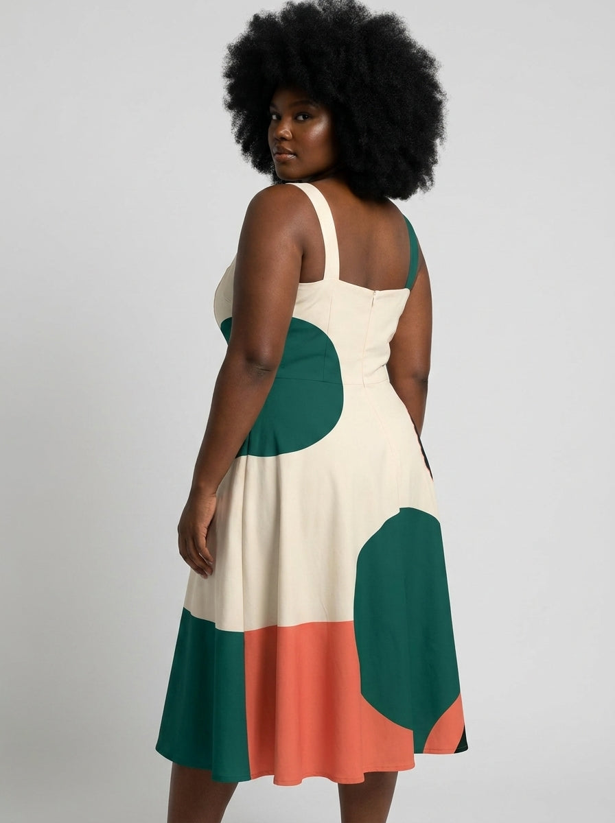Unapologetic Corset Dress on model back
