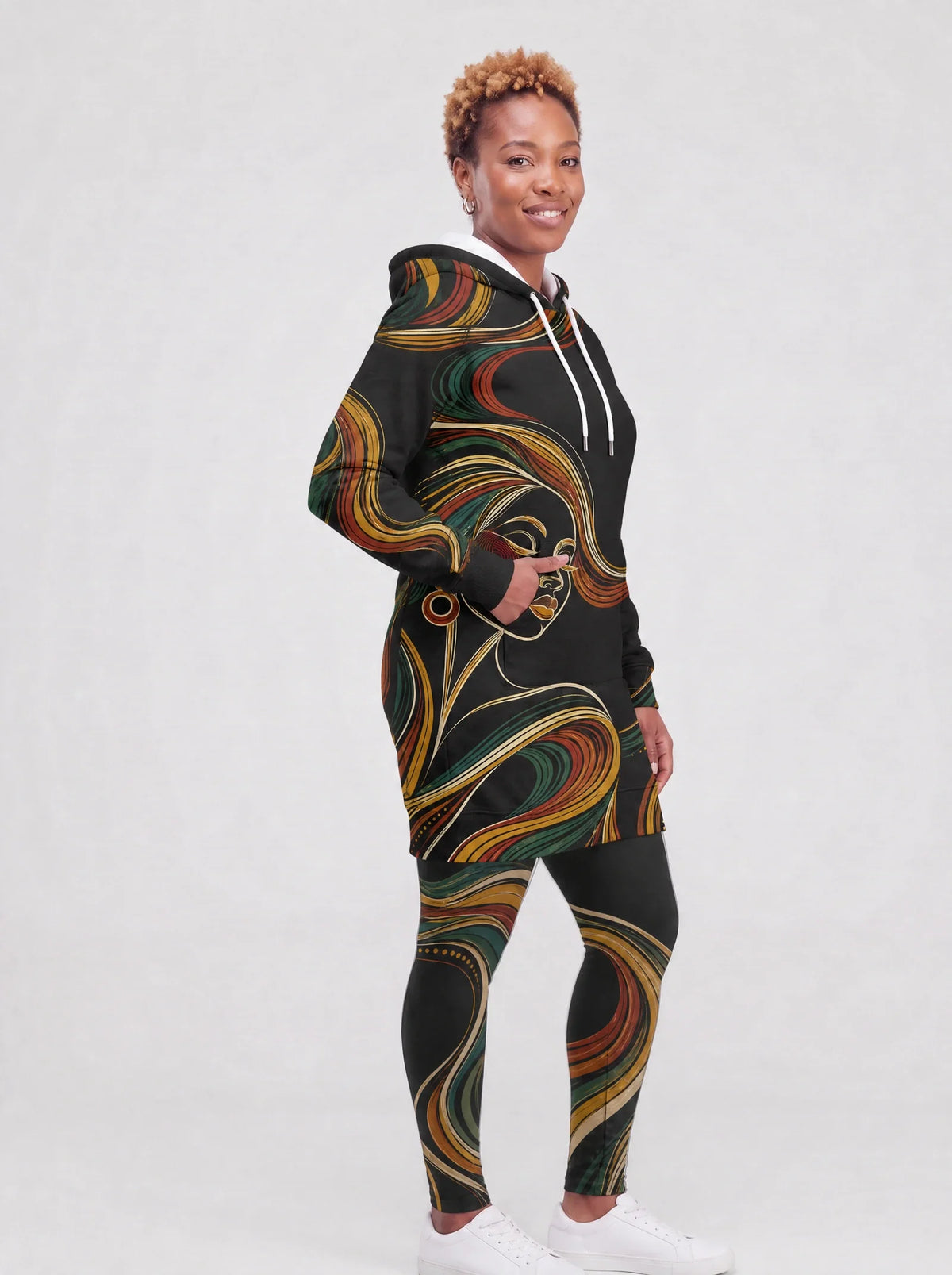 "Upepo" Hoodie Dress & Leggings Deal