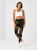 "Upepo" Leggings — full length on model