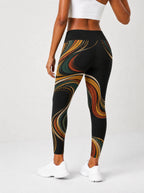 "Upepo" Leggings — back view on model