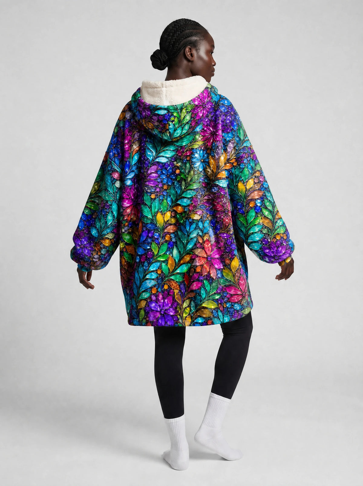 "Upinde" Blanket Hoodie — side