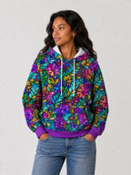 "Upinde" Hoodie — front view on model